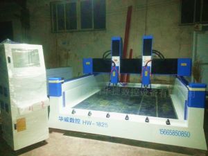 宝鸡扶风县HW1825双头重型石材雕刻机